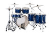 The Mapex Mars Maple MM628SFUOD Studioease Shell Pack features 100% maple shells that provide warm resonance, balanced mids, and articulate highs. The Studioease fast tom configuration enhances clarity and responsiveness, while the Midnight Blue finish adds a bold, modern stage presence. Equipped with SONIClear bearing edges for improved tuning stability, this kit is ideal for recording, live performances, and versatile drumming styles.