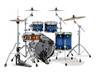 The Mapex Saturn VI SR504XZXQ Fusion 4-Piece Shell Pack features hybrid maple/walnut shells that deliver rich lows, articulate mids, and crisp high-end attack. Its Cobalt Burst finish adds bold stage presence, while SONIClear bearing edges improve tuning stability and enhance overall resonance. Ideal for drummers who need a versatile, refined kit for studio sessions or live gigs.