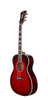 D'Angelico Tammany Orchestra E Acoustic Guitar - Trans Black Cherry Burst (DAPOMTBCBAPS) | Musician Madness