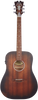 D'Angelico Lexington LS Dreadnought E - Aged Mahogany (DAPLSD300AGDCP) | Musician Madness