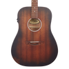 The Dâ€™Angelico Lexington LS Dreadnought E (DAPLSD300AGDCP) features an Aged Mahogany finish that highlights vintage styling and warm acoustic tone. Its dreadnought body offers bold projection with strong low-end response, while the slim neck ensures smooth playability. Built-in electronics provide clear, natural amplified soundâ€”ideal for performing musicians and singer-songwriters.