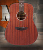 D'Angelico Lexington LS Dreadnought E - Mahogany Satin (DAPLSD300MAHCP) | Musician Madness