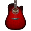 The Dâ€™Angelico Bowery Dreadnought CE (DAPD500TBCBAPS) features a bold Trans Black Cherry Burst finish paired with a full-size dreadnought body for rich lows, strong projection, and classic acoustic warmth. The cutaway design allows easy upper-fret access, while the onboard electronics deliver clear, natural amplified soundâ€”making it ideal for stage use, worship settings, and songwriting.