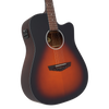 D'Angelico Bowery LS Dreadnought CE - Satin Vintage Sunburst (DAPLSD500SVSBCP) | Musician Madness