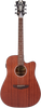 D'Angelico Bowery LS Dreadnought CE - Mahogany Satin (DAPLSD500MAHCP) | Musician Madness