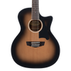 The Dâ€™Angelico Fulton Grand Auditorium 12-String CE (DAPG212AGBAP) features a visually striking Aged Burst finish paired with the full, shimmering voice of a 12-string. Its Grand Auditorium body shape provides comfortable feel and balanced tone, while the cutaway allows smooth upper-fret access. With onboard electronics that deliver natural, articulate amplified sound, this guitar is ideal for performers, singer-songwriters, and players seeking rich, harmonically complex acoustic textures.