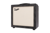 The Supro 1614RT Amulet 112 delivers versatile tube tone with selectable 1W, 5W, and 15W power settings, offering everything from bedroom-level warmth to stage-ready punch. The 12" speaker provides enhanced low end and broader projection compared to the 110 model. Tube-driven reverb and tremolo add classic Supro character, all wrapped in a modern Black Scandia finish. Ideal for recording musicians, gigging players, and tone purists.
