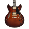 D'Angelico Double Cutaway Electric Guitar w/ Gig Bag - Amaretto Burst (DAEDCARBGS) | Musician Madness
