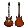 D'Angelico Double Cutaway Electric Guitar w/ Gig Bag - Amaretto Burst (DAEDCARBGS) | Musician Madness