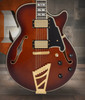D'Angelico Single Cutaway w/ Stairstep Tailpiece w/ Gig  Bag - Amaretto Burst (DAESSARBGT) | Musician Madness