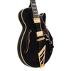 The DÃ¢â‚¬â„¢Angelico Single Cutaway Solid Black (DAESSSBK2GT) delivers classic style, warm tone, and the signature stairstep tailpiece. Shop now at Musician Madness.