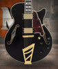D'Angelico Single Cutaway w/ Stairstep Tailpiece w/ Gig  Bag - Solid Black (DAESSSBK2GT) | Musician Madness