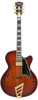 D'Angelico Single Cutaway Hollowbody w/ Case - Amaretto Burst (DAE16ARBGT) | Musician Madness