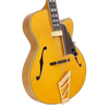 D'Angelico Single Cutaway Hollowbody w/ Case - Amber (DAE16AMBGT) | Musician Madness