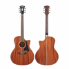 D'Angelico Excel Gramercy w/ Gig Bag - Natural Mahogany (DAEG200NMHAP) | Musician Madness