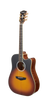 D'Angelico Bowery Dreadnought CE - Vintage Sunset w/ Gig Bag (DAED500VSNGP2) | Musician Madness