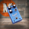 Supro 1305 Overdrive pedal featuring analog circuitry, dynamic amp-like breakup, tone shaping controls, and rugged stompbox construction.