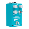 Supro 1310 Tremolo pedal featuring analog modulation circuitry, harmonic and amplitude tremolo textures, responsive depth and speed controls, and rugged pedal construction.