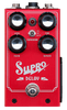 Supro 1313 Delay pedal featuring analog delay circuitry, warm tape-inspired repeats, time and feedback controls, and durable stompbox construction.