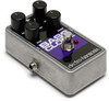 Electro-Harmonix Bass Clone pedal featuring a dedicated crossover switch, depth and rate controls, full/clean blend capability, and warm, articulate chorus effects optimized for bass guitar.
