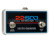 Electro-Harmonix FC22500 Foot Controller designed for the 22500 Dual Stereo Looper, featuring durable footswitches for track selection and seamless loop navigation.