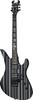 Schecter Synyster Standard Electric Guitar - Gloss Black w/ Silver Pinstripes (1739) | Musician Madness
