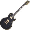 Schecter Solo-II Custom Electric Guitar - Aged Black Satin (658) | Musician Madness