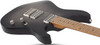 Schecter C-1 Standard Plus Electric Guitar - Transparent Black Burst (3936) | Musician Madness