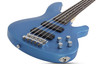 Schecter C-5 Deluxe Electric Bass - Satin Metallic Light Blue (588) | Musician Madness