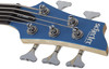 Schecter C-5 Deluxe Electric Bass - Satin Metallic Light Blue (588) | Musician Madness