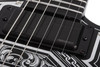 Schecter E-1 FR Przym Palladium Electric Guitar - Gloss Black (924) | Musician Madness