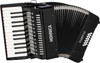 Shop the Hohnica Student II X 18-Bass Piano Accordion in Black (STUXII) at Musician Madness. Compact, beginner-friendly design with classic accordion tone.