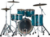 Shop the Sonor AQ1 Studio Set in Caribbean Blue (AQ1-STUDIOWMCCB) at Musician Madness. Punchy birch tone, compact studio sizes, premium Sonor build.