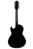 H. Jimenez Glossy Silver Sparkle Bajo Quinto Cutaway Electric w/ Hardwood Case (LBQ1GXE-MD) | Musician Madness