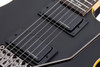 Schecter Demon-6 FR Electric Guitar - Aged Black Satin (3661) | Musician Madness