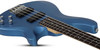 Schecter C-4 Deluxe Electric Bass - Satin Metallic Light Blue (585) | Musician Madness