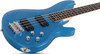 Schecter C-4 Deluxe Electric Bass - Satin Metallic Light Blue (585) | Musician Madness