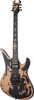 Schecter Synyster Custom-S Distressed Electric Guitar - Distressed Satin Black (1749) | Musician Madness