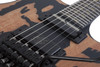 Schecter Synyster Custom-S Distressed Electric Guitar - Distressed Satin Black (1749) | Musician Madness