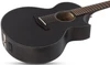 Schecter Orleans Stage-7 Acoustic Electric Guitar - Satin See Thru Black (3709) | Musician Madness