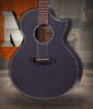 Schecter Orleans Stage-7 Acoustic Electric Guitar - Satin See Thru Black (3709) | Musician Madness