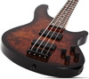 Schecter C-4 Standard Electric Bass - Tobacco Burl (3970) | Musician Madness