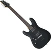Schecter C-6 Deluxe Left-Handed Electric Guitar - Satin Black (433) | Musician Madness