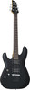 Schecter C-6 Deluxe Left-Handed Electric Guitar - Satin Black (433) | Musician Madness