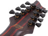Schecter John Browne Tao-8 Left-Handed Electric Guitar - Ozone Burst (637) | Musician Madness