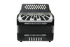 The Hohner Compadre EAD diatonic accordion in black with a silver grille includes a gig bag and delivers crisp response and durability for norteÃƒÂ±o and conjunto styles. Available at Musician Madness.