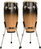 Toca Synergy Deluxe 10"/11" Conga Set with Basket Stands - Wine Fade (2350-WF) | Musician Madness