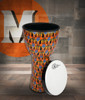 Toca Sympatico Nesting 10" Djembe, Tunable Fiber - Kente Cloth (TSSND-10K-FT) | Musician Madness