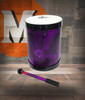 Toca Sympatico Nesting 16" Djun-Djun, Pretuned Fiber with Dot - Woodstock Purple (TSSNDD-16WP-FDP)