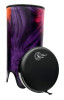 Toca Sympatico 12" Tubadora, Tunable Synthetic Leather Head - Woodstock Purple (TSSTB-12WP-SLT)